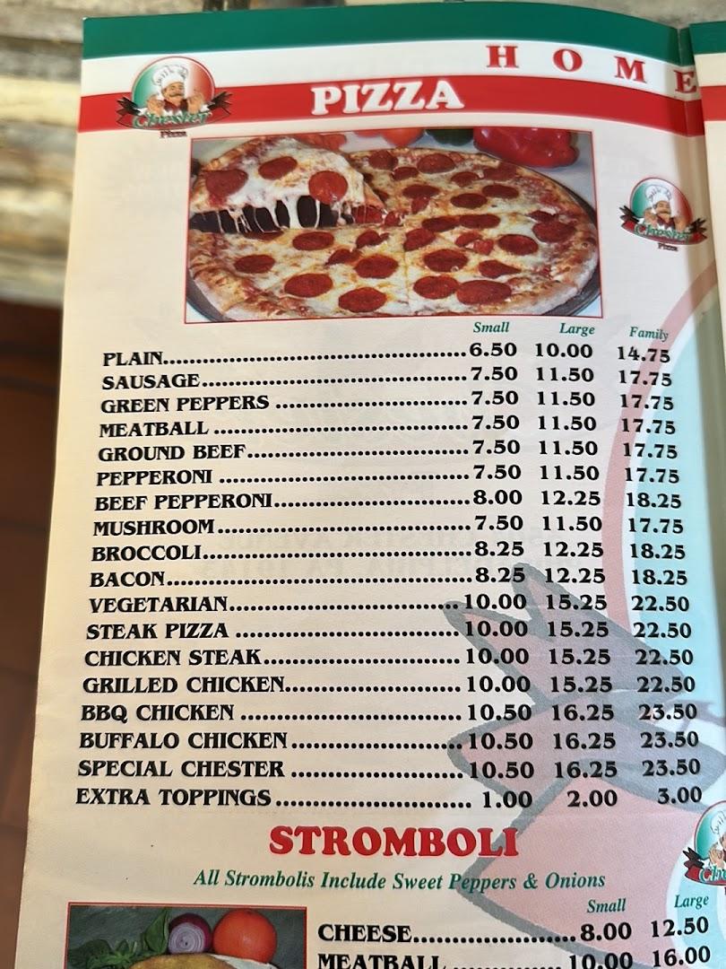 Chester family Pizza